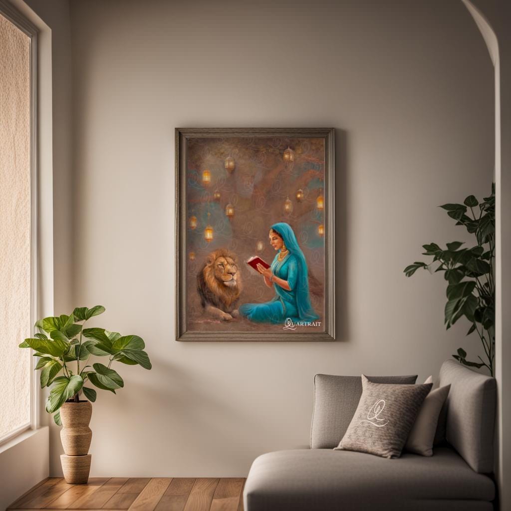 From Her, Kings are born - Giclée Print Gift Boxed