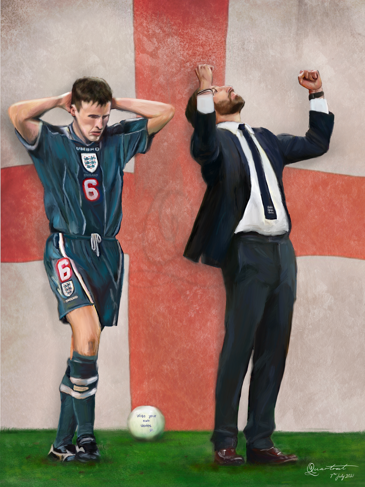 “We write our own stories” Gareth Southgate - 12/07/2021