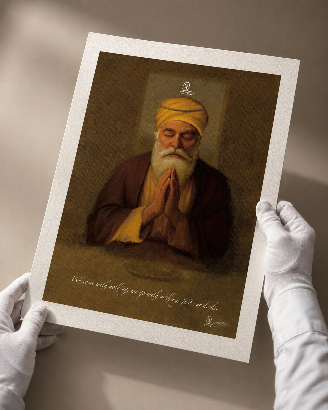 Guru Nanak Dev Ji - Giclée Print