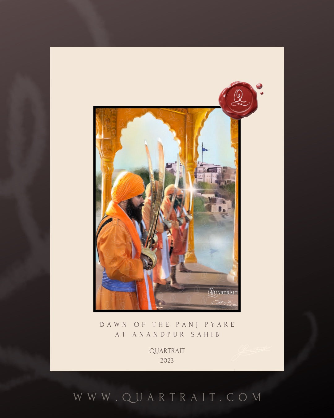 Dawn of the Panj Pyare at Anandpur Sahib - 2023