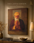 Guru Nanak Dev Ji Quote  - Stretched Canvas Print